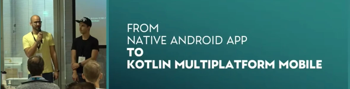 Image D'une application Android à une application Kotlin Multiplatform Mobile